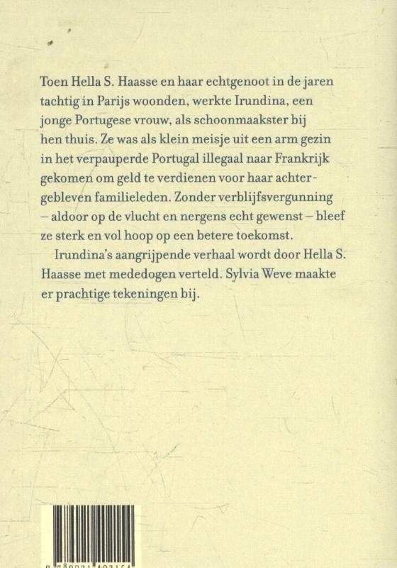 Achterkant van Irundina