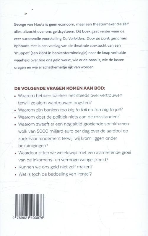 Achterkant van Door de bank genomen