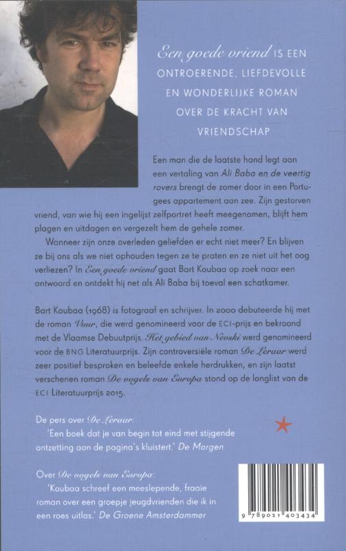 Achterkant van Een goede vriend