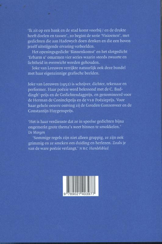 Achterkant van Het moet nog ergens liggen