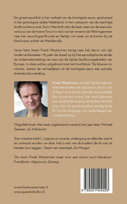 Achterkant van De graanrepubliek