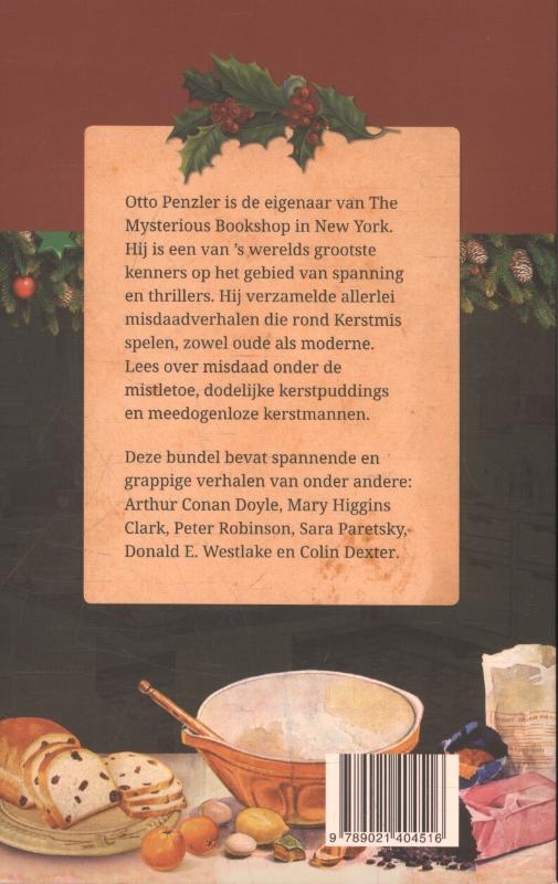 Achterkant van Kerstmisdaadverhalen