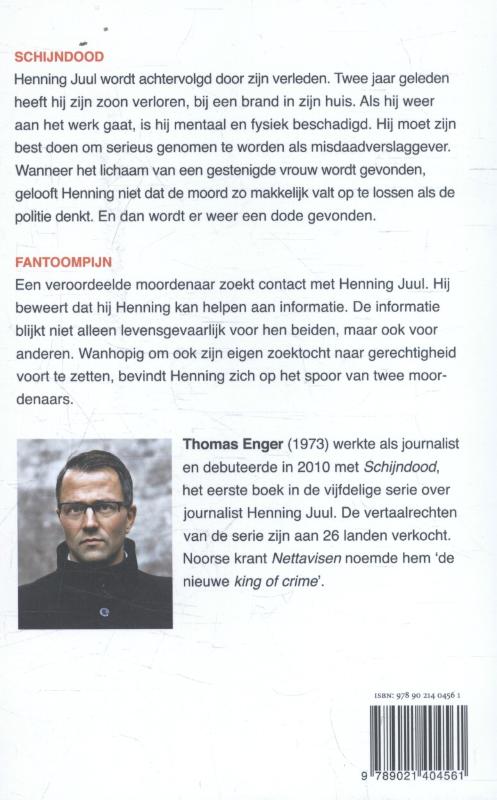 Achterkant van Schijndood & Fantoompijn