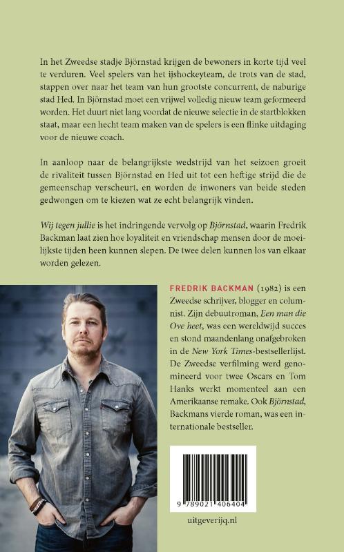 Achterkant van Wij tegen jullie