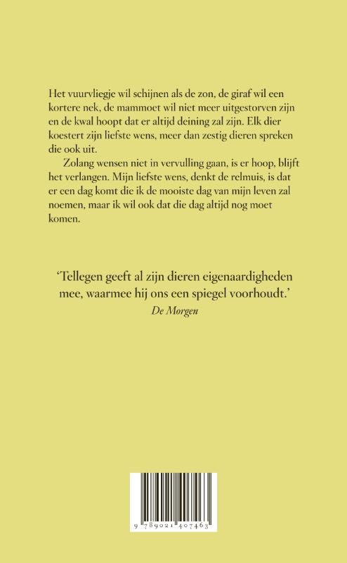 Achterkant van De liefste wens