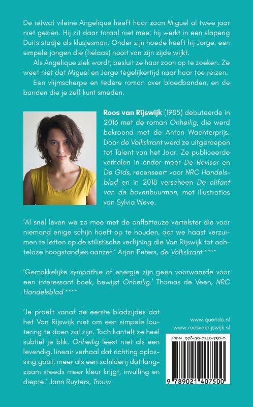 Achterkant van Onheilig