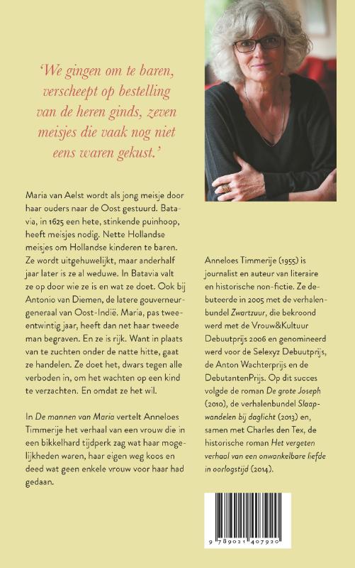 Achterkant van De mannen van Maria