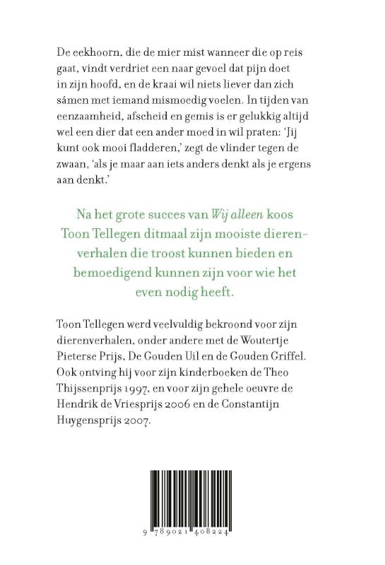 Achterkant van Ik zal altijd