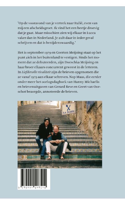 Achterkant van Liefdevolle rivaliteit