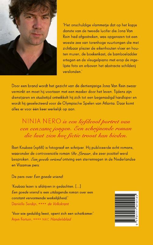 Achterkant van Ninja Nero