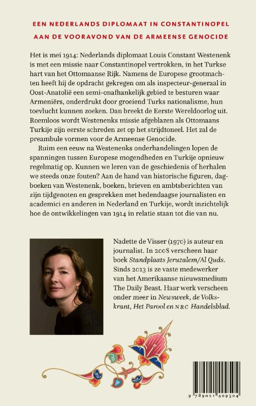 Achterkant van Missie Turkije