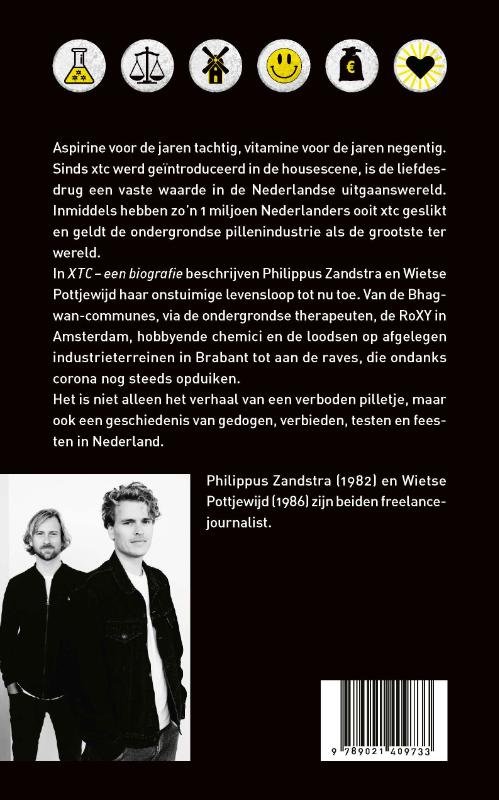 Achterkant van XTC
