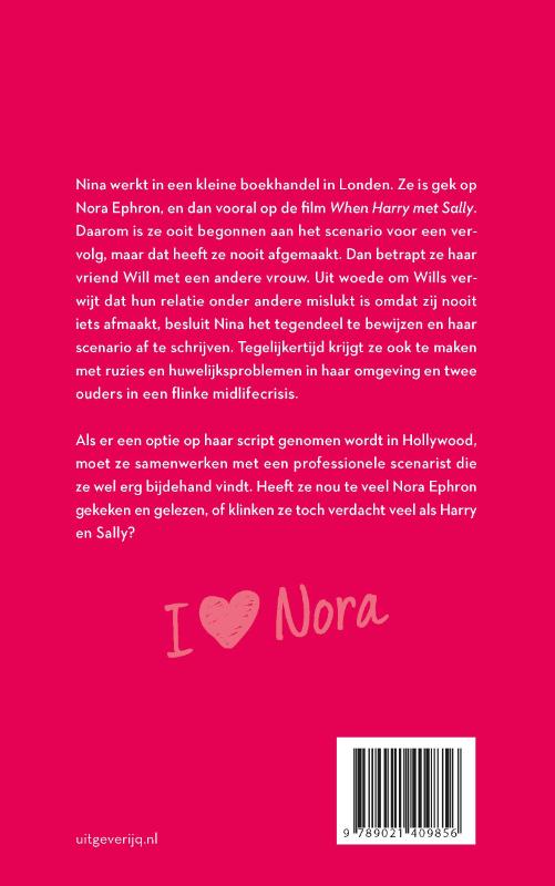 Achterkant van I love Nora