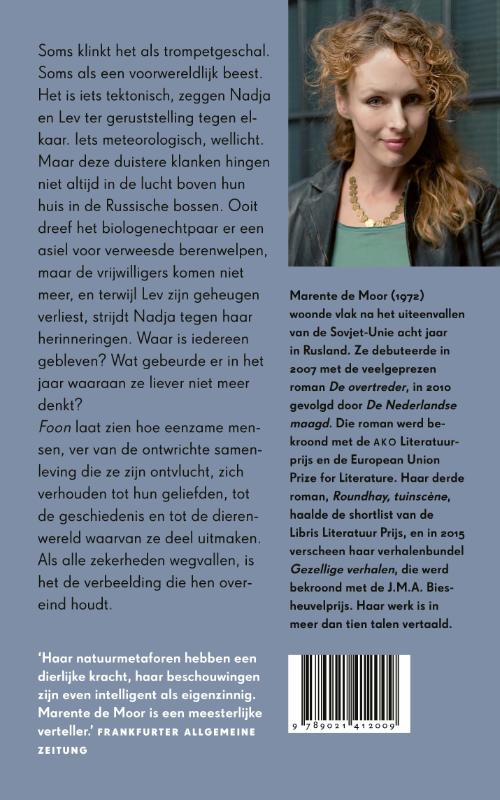 Achterkant van Foon