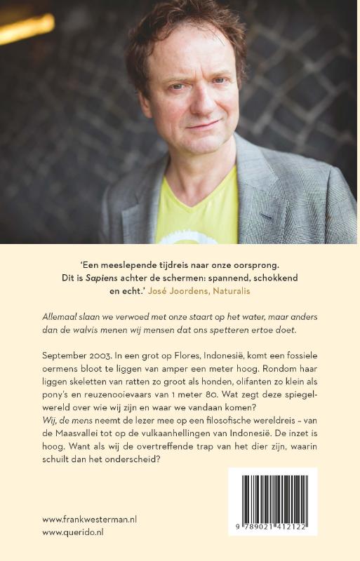 Achterkant van Wij, de mens