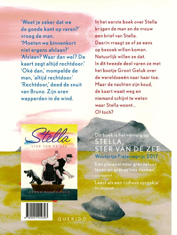 Achterkant van Op zoek naar Stella