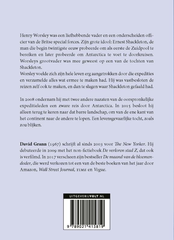 Achterkant van De witte duisternis