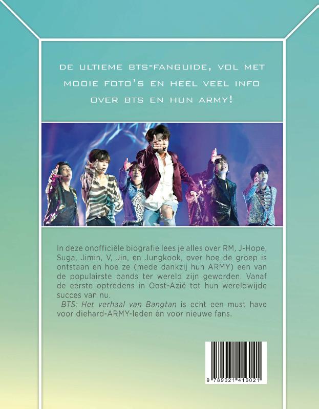 Achterkant van BTS: Het verhaal van Bangtan