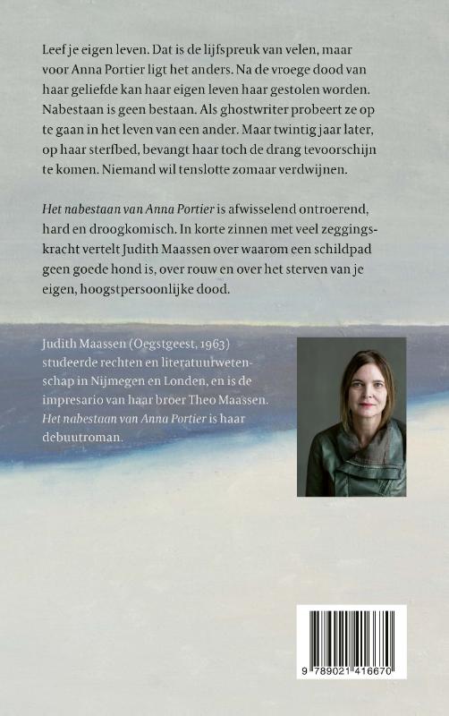Achterkant van Het nabestaan van Anna Portier