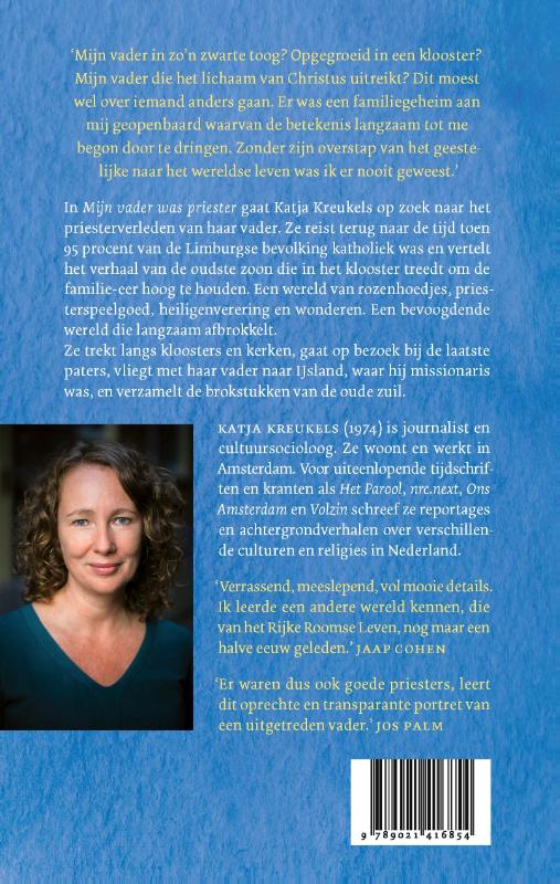 Achterkant van Mijn vader was priester