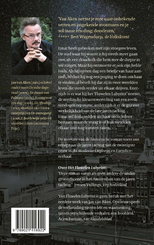 Achterkant van Het fluwelen Labyrint