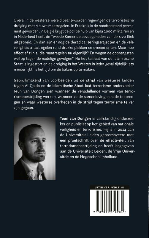 Achterkant van Te vuur en te zwaard