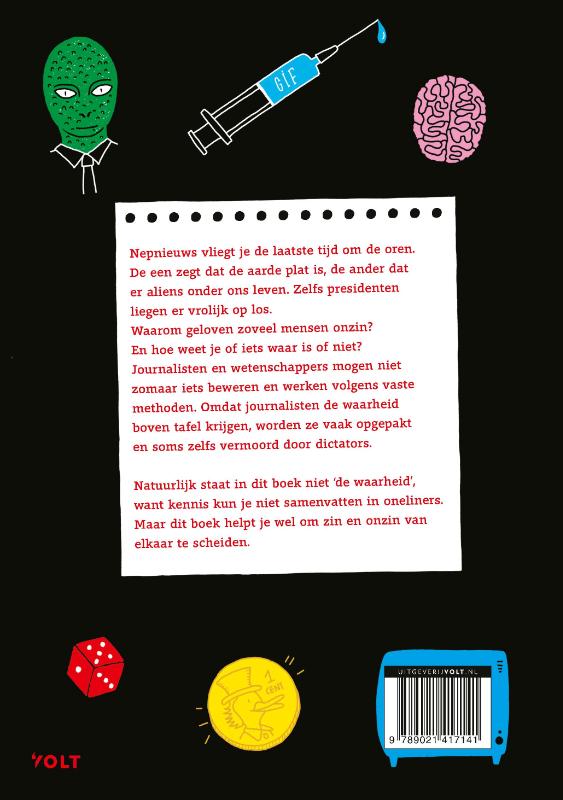 Achterkant van Fake!
