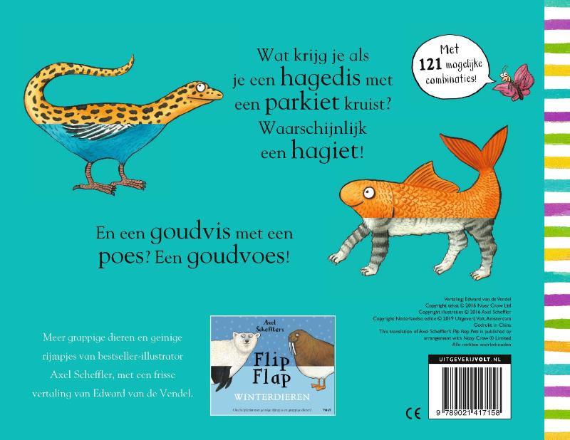 Achterkant van Flip Flap Huisdieren