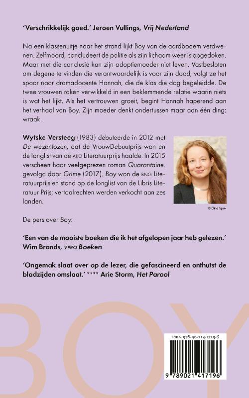 Achterkant van Boy