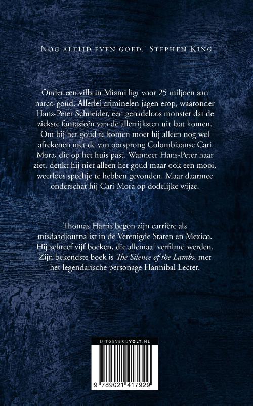 Achterkant van Cari Mora