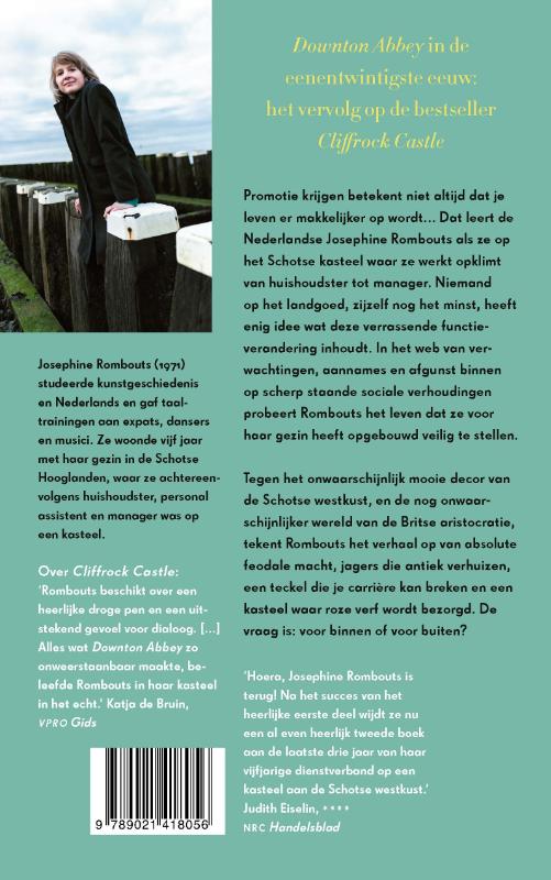 Achterkant van Terug naar Cliffrock Castle