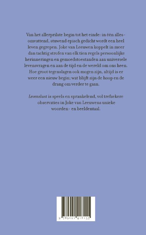 Achterkant van Levenslust