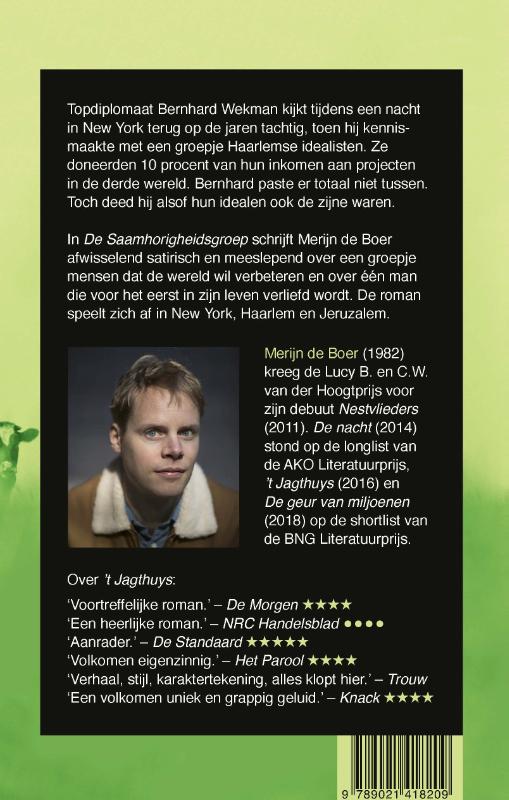 Achterkant van De saamhorigheidsgroep