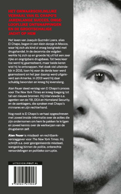 Achterkant van El Chapo
