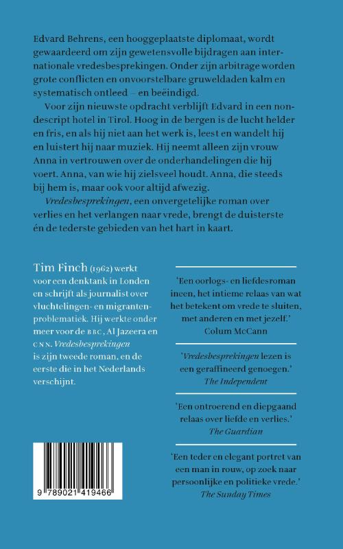 Achterkant van Vredesbesprekingen