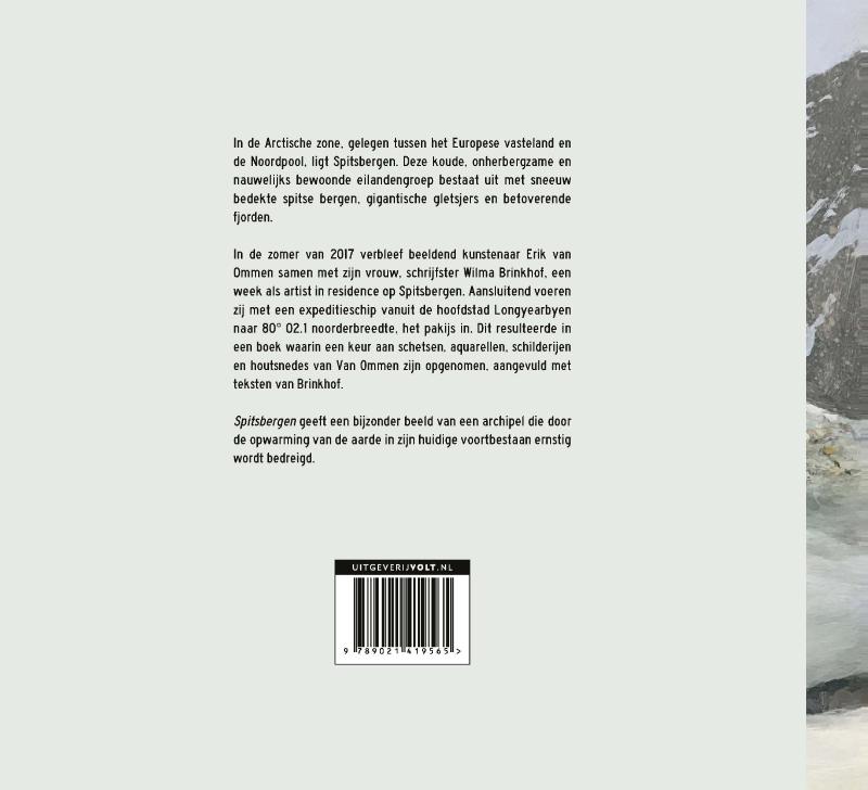 Achterkant van Spitsbergen