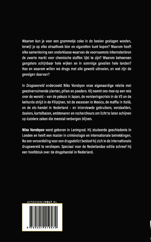 Achterkant van Drugswereld