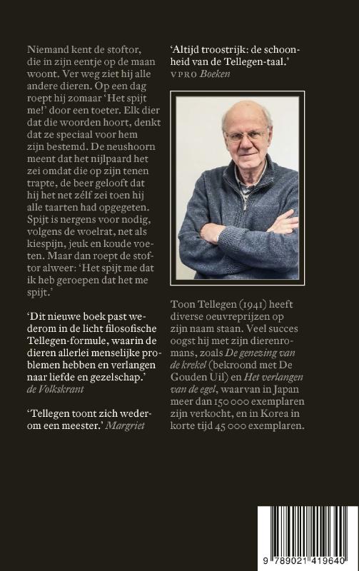 Achterkant van Het leed van de stoftor