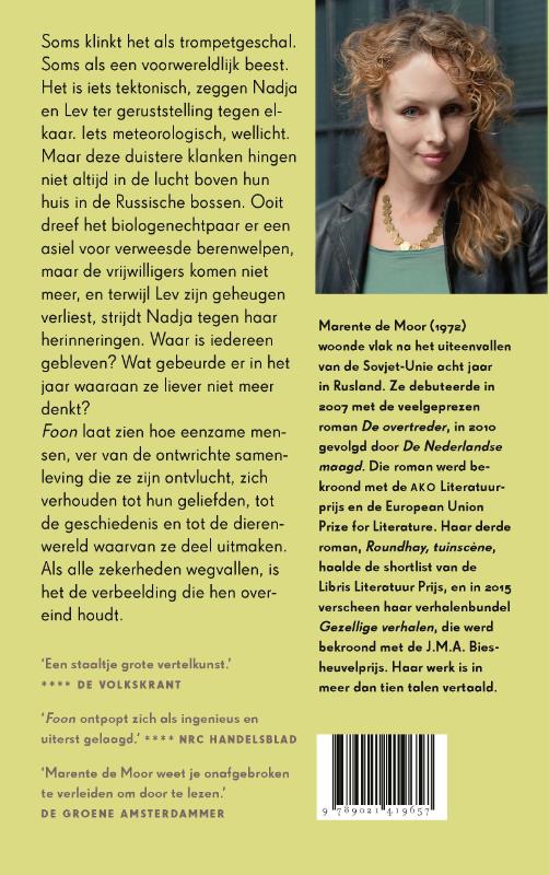 Achterkant van Foon
