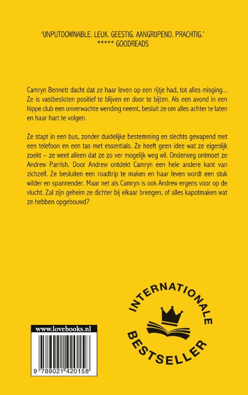 Achterkant van Nu of nooit
