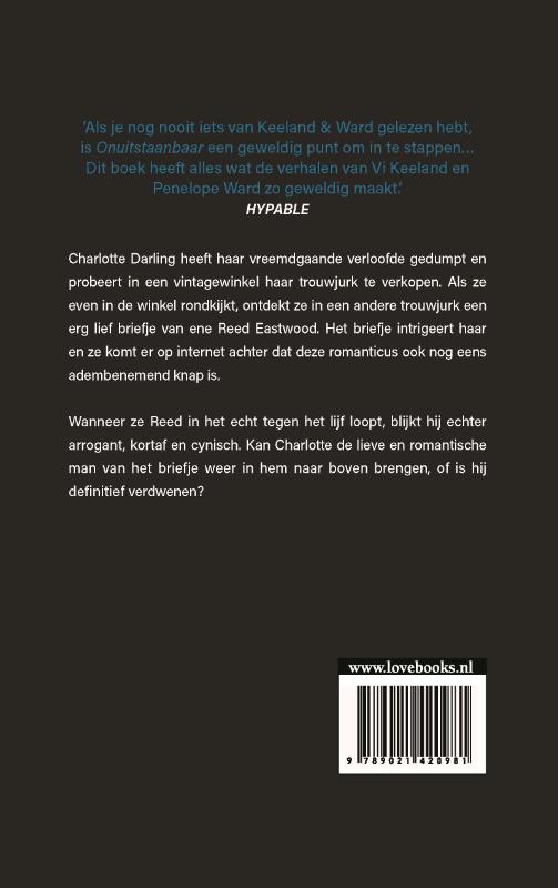 Achterkant van Onuitstaanbaar