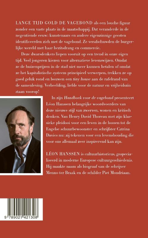 Achterkant van Handboek voor de vagebond