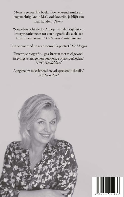 Achterkant van Anna