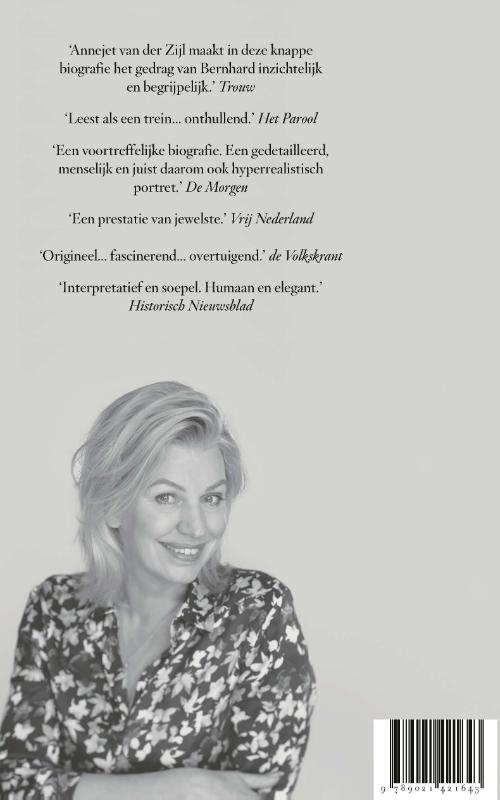 Achterkant van Bernhard