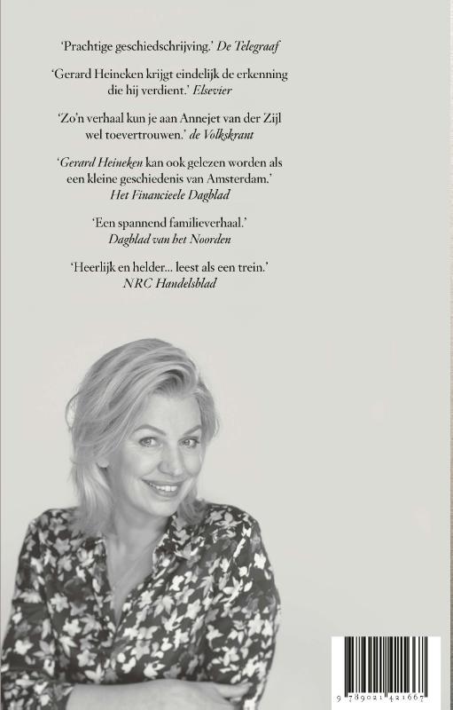 Achterkant van Gerard Heineken