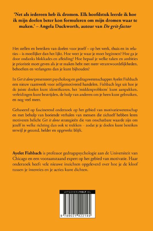 Achterkant van Get it done