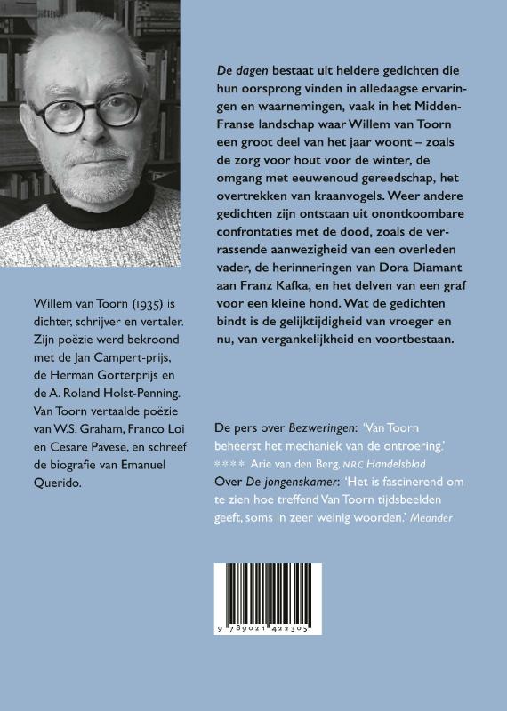 Achterkant van De dagen