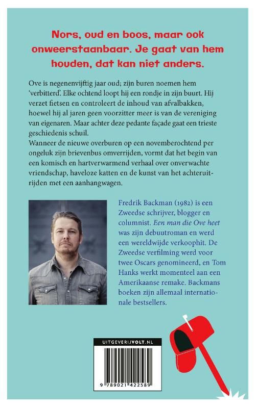 Achterkant van Een man die Ove heet