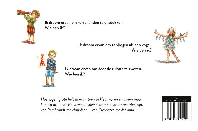 Achterkant van Wie ben ik?