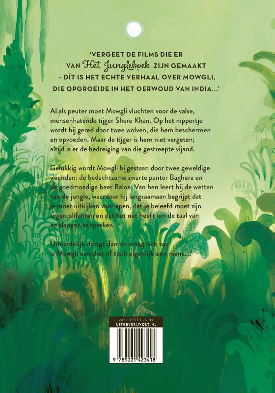 Achterkant van Het jungleboek